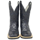 Bota Feminina Brilho Preto