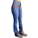 Calça Fem Tex Team Florida Brilho