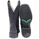 Bota Feminina Brilho Preto
