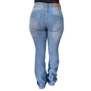 Calça Feminina Faraya Jeans Claro Ref.534