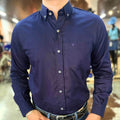Camisa M/L Laço Forte Azul Marinho