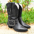 Bota Bico Fino Preto