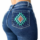 Calça Jeans Feminina All Western Cocar