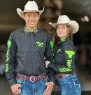 COMBO CASAL 2 CAMISAS TEX TEAM BULL - PRETO / VERDE