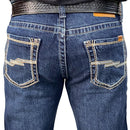 Calça Masculina Selff Western Relaxed Dark