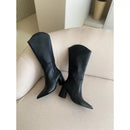 Bota Feminina Couro Legítimo Joana Preta
