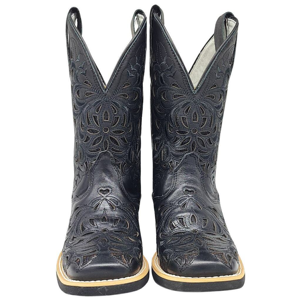 Bota Feminina Brilho Preto - Imagem 3