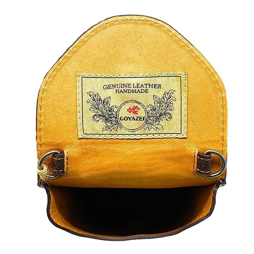 Bolsa De Couro Goyazes Atlanta Café - Imagem 3
