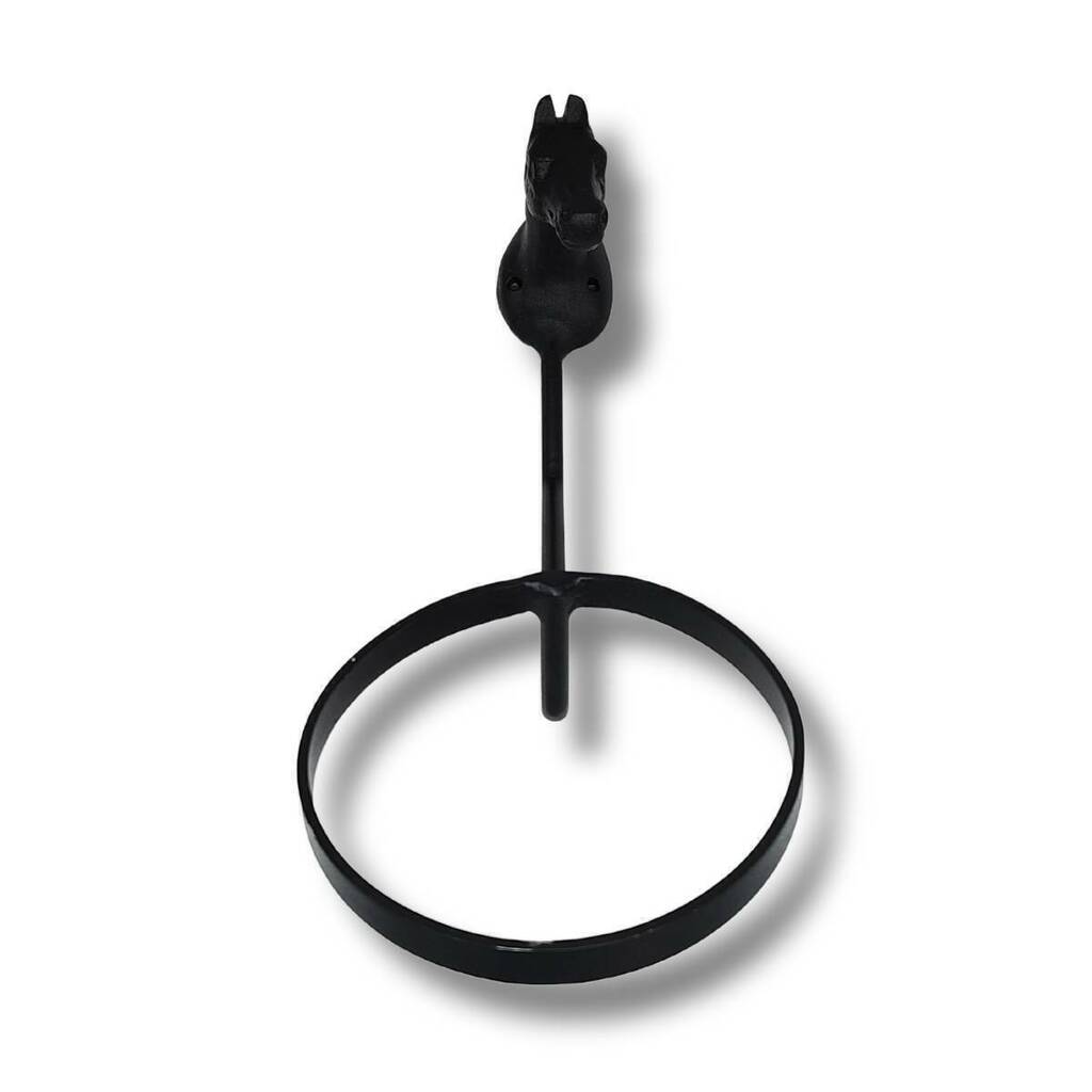 Suporte Para Chapéu Garanhão Preto - Imagem 3