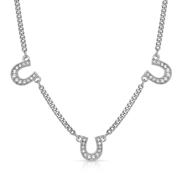 Colar Montana Silversmiths Três Ferraduras