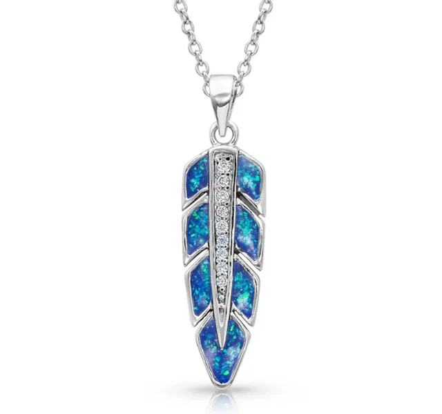Colar Montana Silversmiths Pena de Falcão