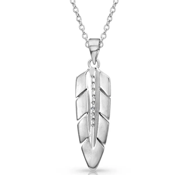 Colar Montana Silversmiths Pena de Falcão - Imagem 2