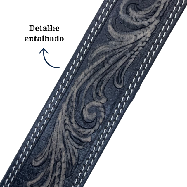 Cinto Feminino Paul Western Fivela Brilho - Imagem 4