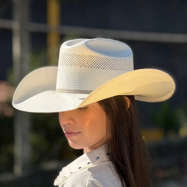 Chapéu Eldorado Palha 15X Shantung Ropers - Imagem 8