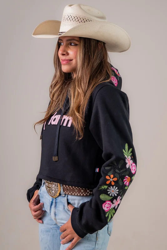 MOLETOM CROPPED FEMININO TEXAS FARM - Imagem 2