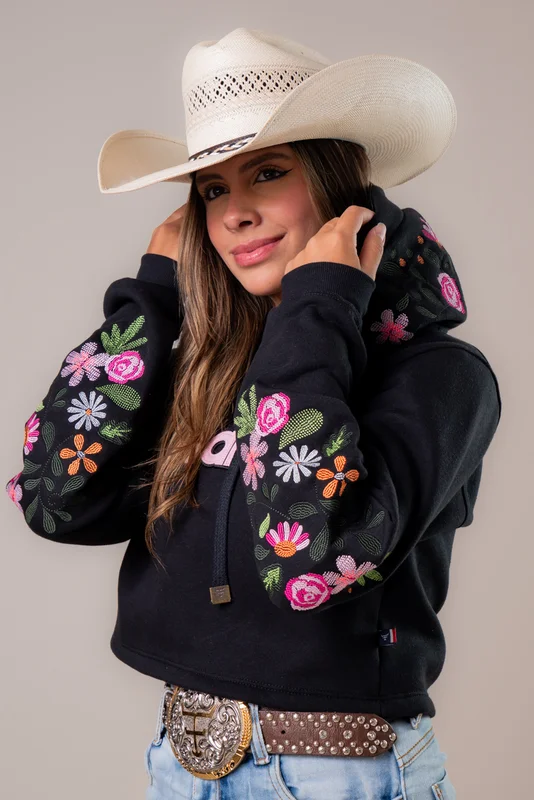 MOLETOM CROPPED FEMININO TEXAS FARM - Imagem 4