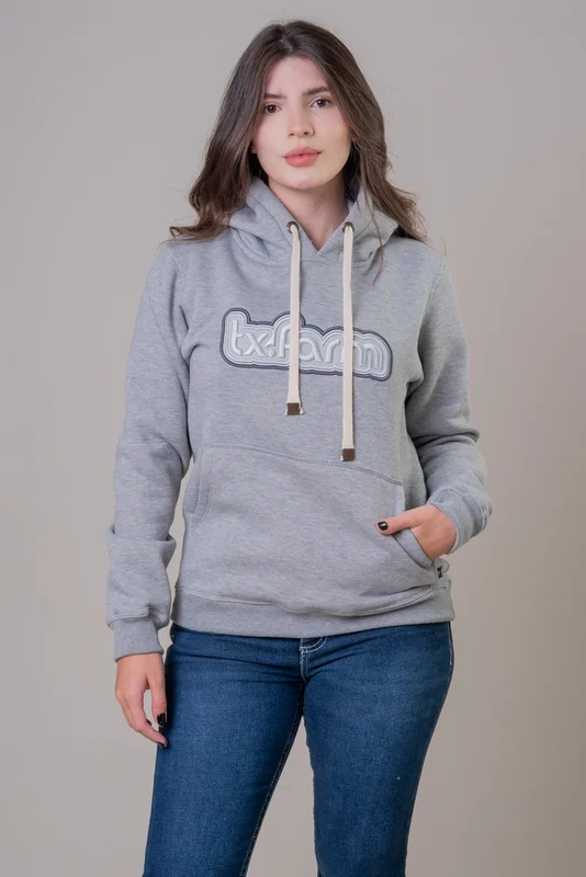 MOLETOM FEMININO TEXAS FARM