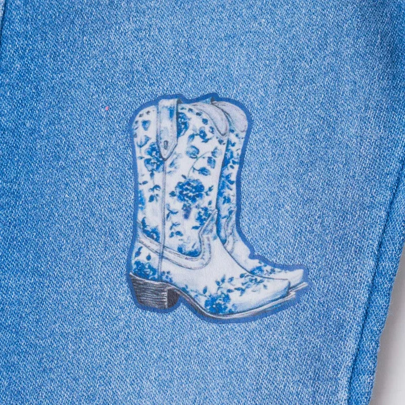 CALÇA JEANS BABY FEMININA BABY RANCH - Imagem 3