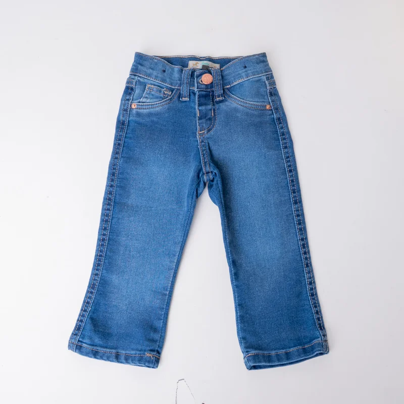 CALÇA JEANS BABY FEMININA BABY RANCH - DESTROYER