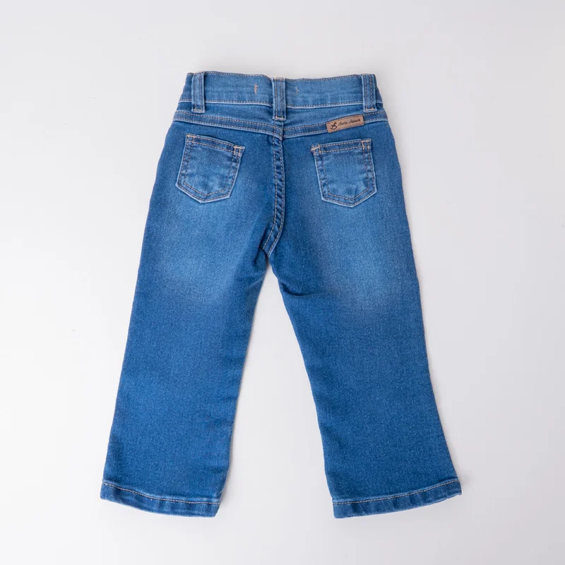 CALÇA JEANS BABY FEMININA BABY RANCH - DESTROYER - Imagem 2