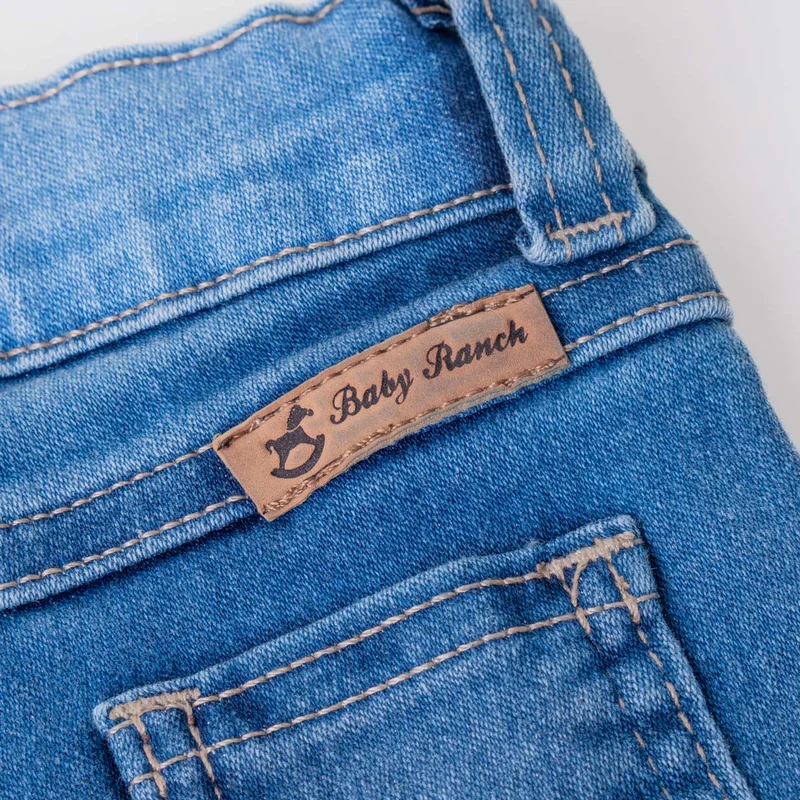 CALÇA JEANS BABY FEMININA BABY RANCH - PEDRARIA - Imagem 4