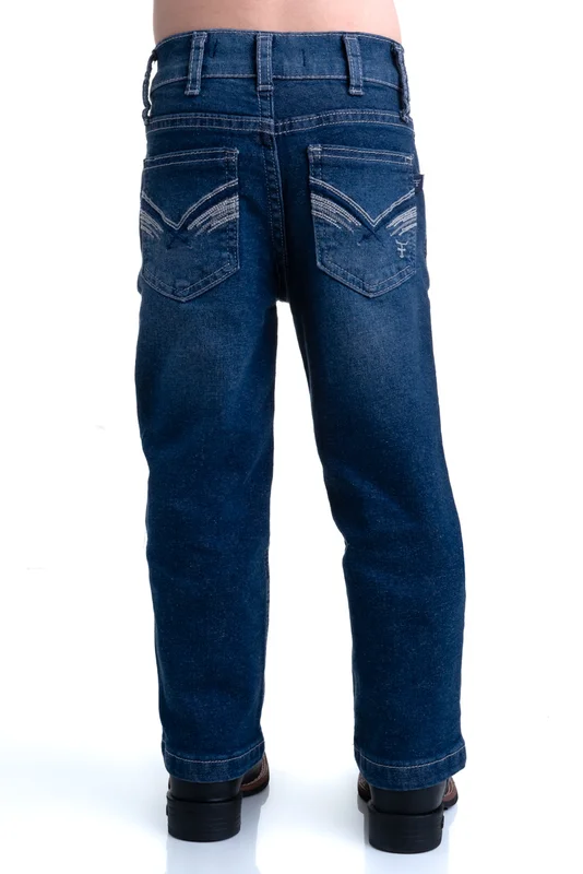 CALÇA JEANS MASCULINA JUVENIL TEXAS FARM - Imagem 3