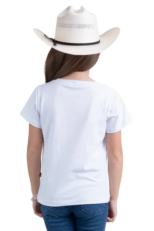 CAMISETA JUVENIL FEMININA TEXAS FARM - BRANCO - Imagem 2