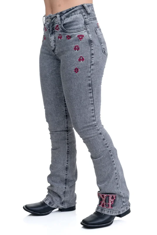 CALCA JEANS FEMININA TEXAS FARM - DECK - Imagem 2