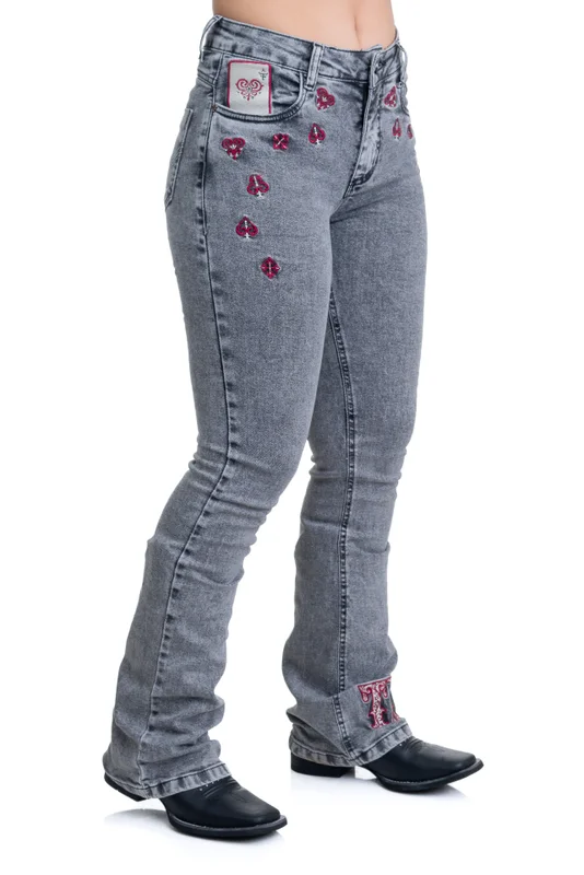 CALCA JEANS FEMININA TEXAS FARM - DECK - Imagem 3