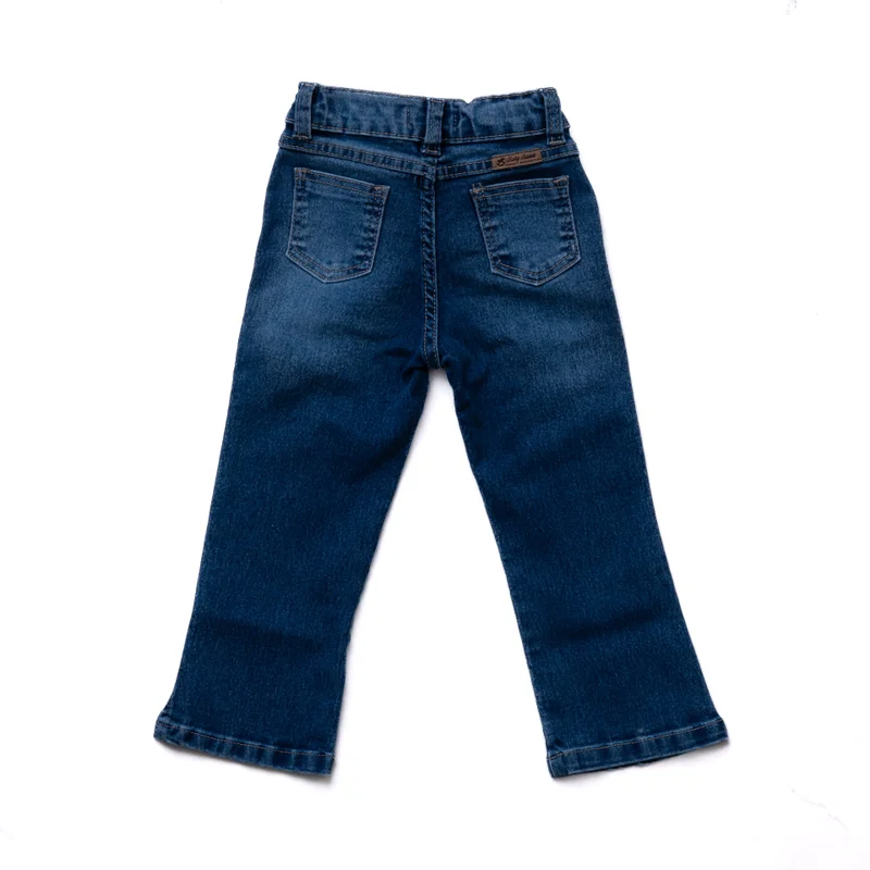 CALÇA JEANS BABY FEMININA BABY RANCH - PEDRARIA - Imagem 2