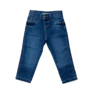 CALÇA JEANS BABY MASCULINA BABY RANCH - DESTROYER - LAVAGEM MÉDIA