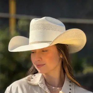 Chapéu Eldorado Palha 15X Shantung Ropers