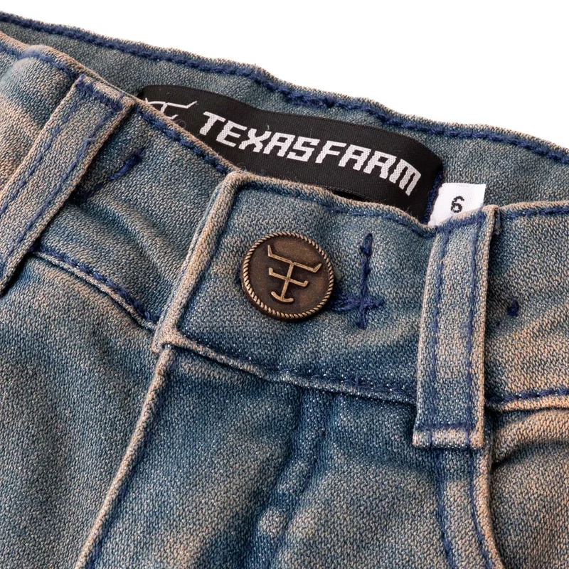 CALCA JEANS FEMININA INFANTIL TEXAS FARM - Imagem 3