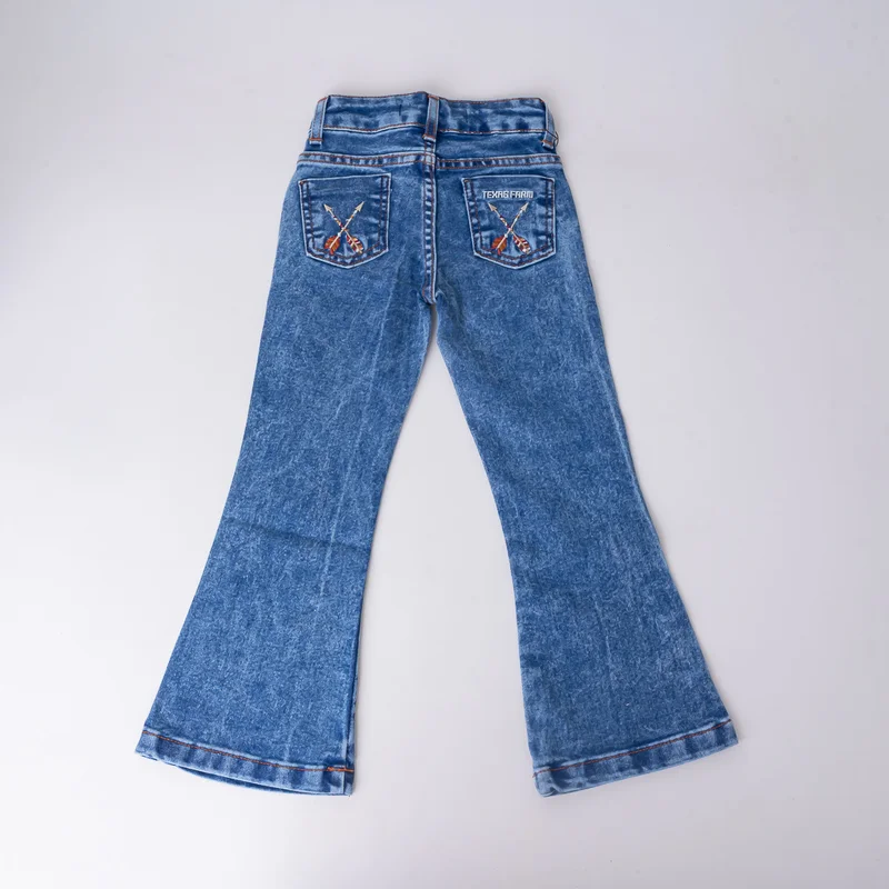 CALÇA JEANS INFANTIL FEMININA TEXAS FARM VITALITY UMBER - Imagem 3