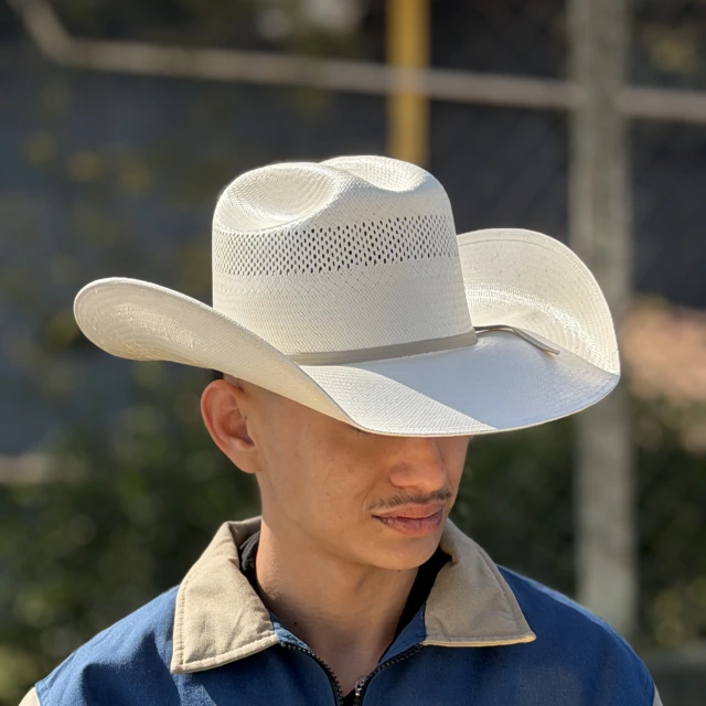 Chapéu Eldorado Palha 15X Shantung Ropers - Imagem 5
